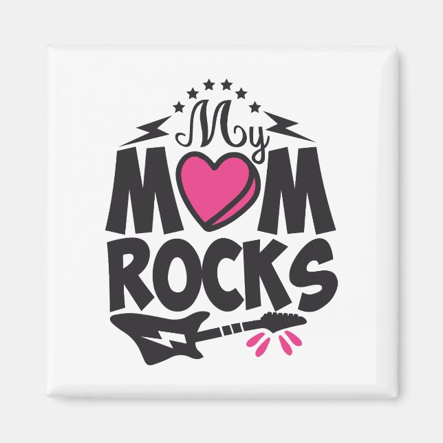 Imán Mi mamá se roza (Frente)