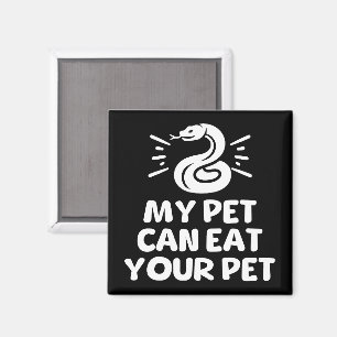 Imán Mi Mascota Puede Comer A Su Mascota, Divertido Rep