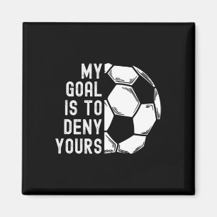 Imán Mi meta es negar tu portero divertido fútbol G