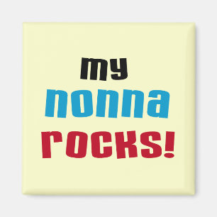 Imán Mi Nonna oscila las camisetas y los regalos