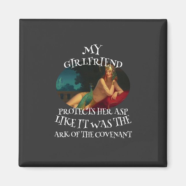 IMÁN MI NOVIA PROTEGE A SU ÁSPID COMO SI FUERA LA (Frente)