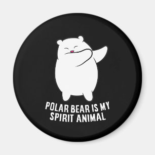 Imán Mi oso polar de animal espiritual