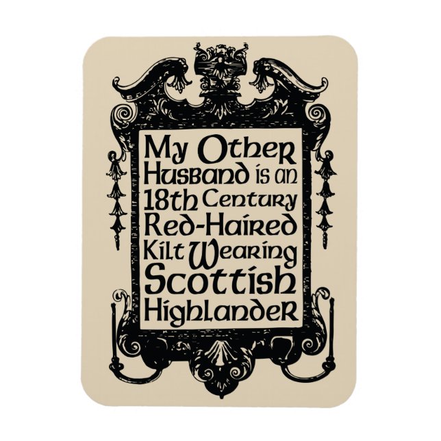 Imán Mi otro marido - Highlander (Vertical)