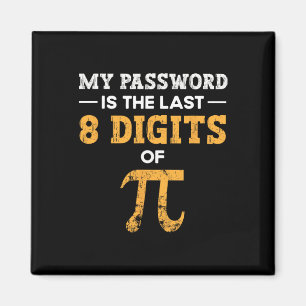 Imán Mi Palabra Es Los Últimos 8 Dígitos De Pi Pi Day