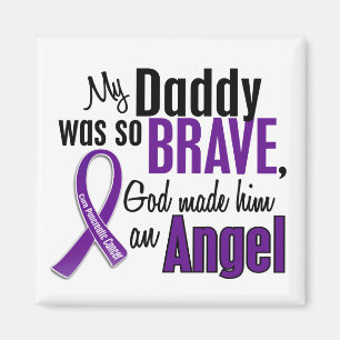 Imán Mi papá es un cáncer pancreático del ángel