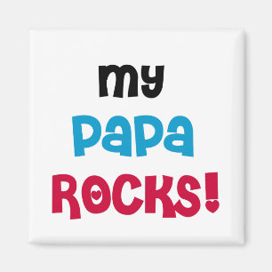 Imán Mi papá roza camisetas y regalos