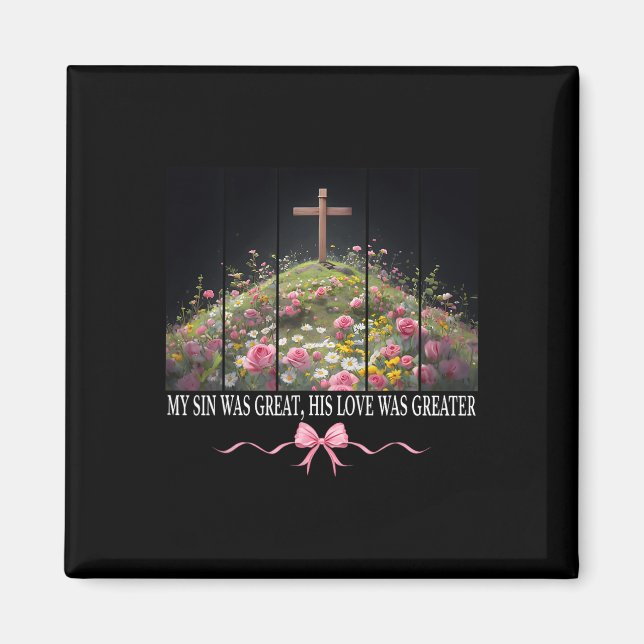 Imán Mi Pecado Fue Grandioso Es El Coquette De Pascua C (Frente)