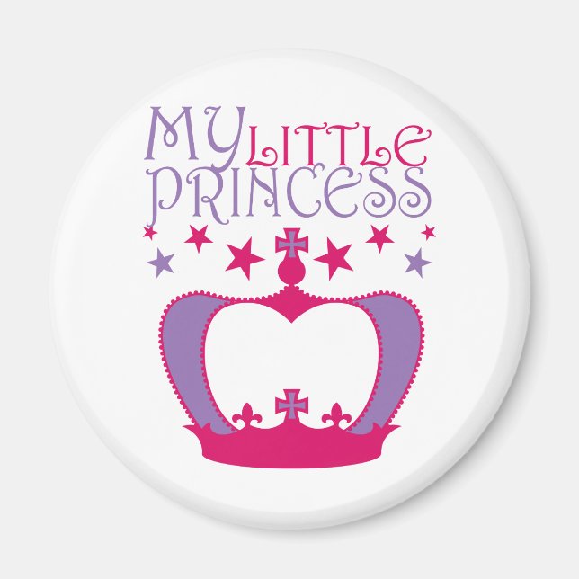 Imán Mi pequeña princesa (Frente)
