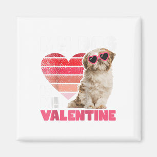 Imán Mi Perro Es Mi San Valentín - El Animal Tattoo Shi