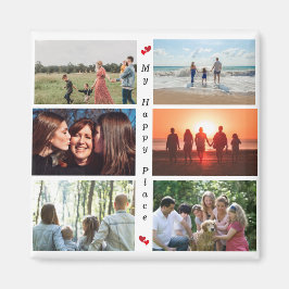 Imán Mi Personalizable Happy Place Foto 6 Imagen