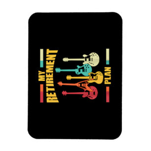 Imán Mi plan de retiro guitarra eléctrica Cadena musica