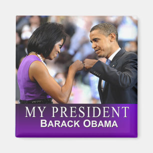 Imán Mi presidente Magnet (topetón del puño)