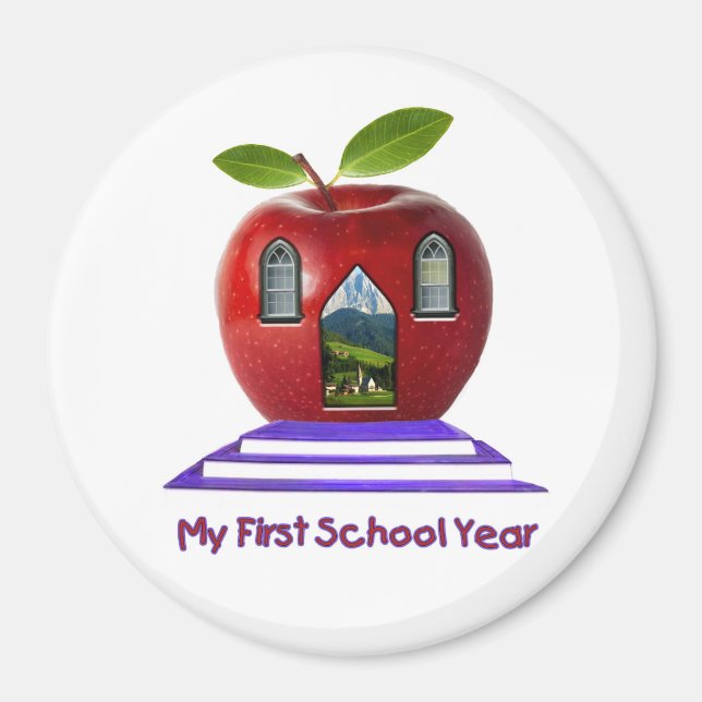 Imán Mi primer año de escuela (Frente)