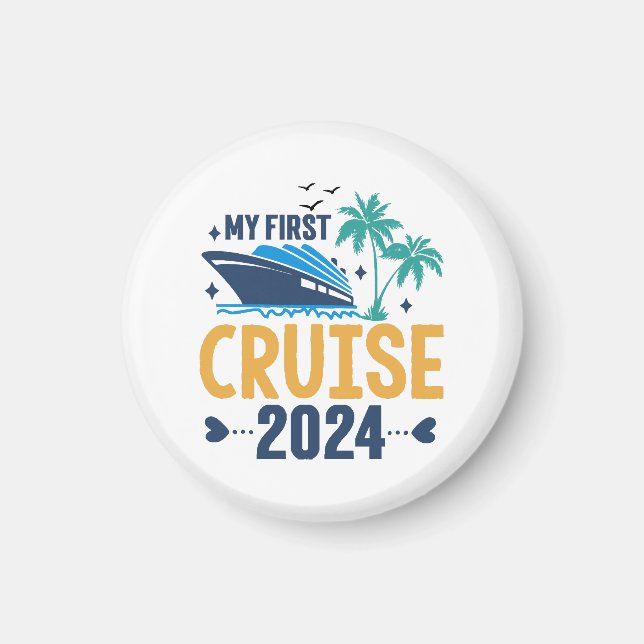 Imán Mi primer crucero 2024 (Frente)