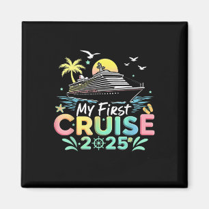 Imán Mi primer crucero 2025 Vacaciones en crucero Viaje