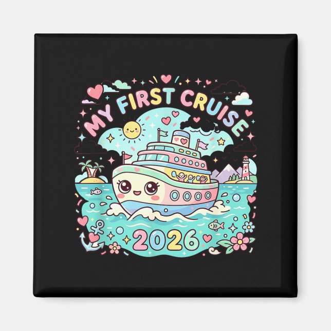 Imán Mi primer crucero 2026  (Frente)
