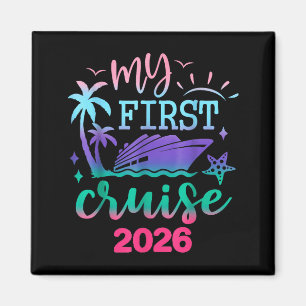 Imán Mi primer crucero 2026 viaje de vacaciones familia
