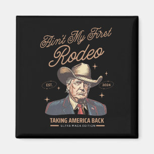 Imán Mi primer novio de Rodeo Trump recuperando a Estad