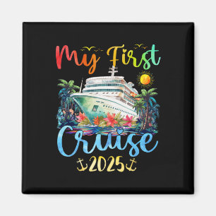 Imán Mi primer viaje en crucero 2025 niños de vacacione