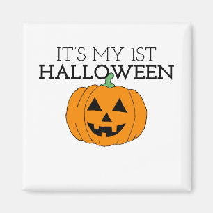 Imán Mi primera calabaza de Halloween