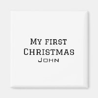 Mi primera Navidad añadir nombre masculino SMS sim