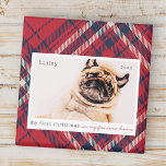 Imán Mi primera Navidad para siempre en casa Mascota fo<br><div class="desc">Este diseño simple y clásico está compuesto por tipografía de la síspera y agrega una foto de un mascota personalizado. "Mi primera Navidad en mi casa para siempre" adorna el diseño.</div>