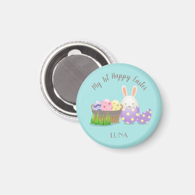 Imán Mi primera Pascua Feliz (Anverso/Reverso)