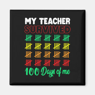 Imán Mi Profesor Sobrevivió A 100 Días De Mí Escolar Di