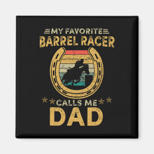 Imán Mi Racer Favorito Me Llama Papá Carreras De Caball