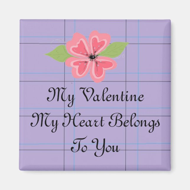 Imán Mi San Valentín (Frente)