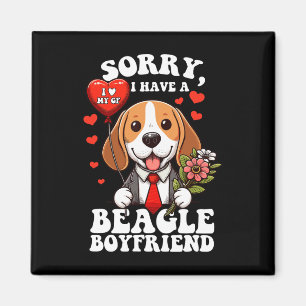 Imán Mi San Valentín de las mujeres tiene patas de San 