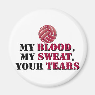 Imán Mi sangre, mi sudor, sus rasgones - voleibol