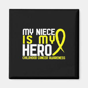 Imán Mi sobrina es mi heroína conciencia del cáncer inf