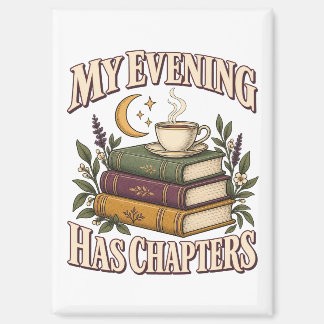 Imán Mi Tarde Tiene Capítulos Libros y Té