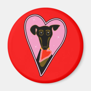 Imán Mi tarjeta del día de San Valentín
