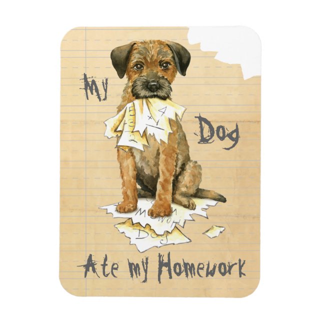 Imán Mi territorio fronterizo se comió mi hogar (Vertical)