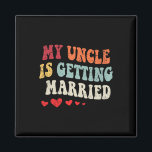 Imán Mi Tío Se Está Casando Con El Boda Invitación E<br><div class="desc">Mi Tío Se Está Casando Con El Boda De La Invitación.</div>