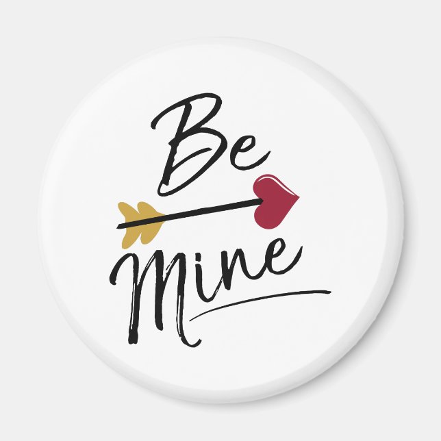 Imán Mía linda San Valentín (Frente)