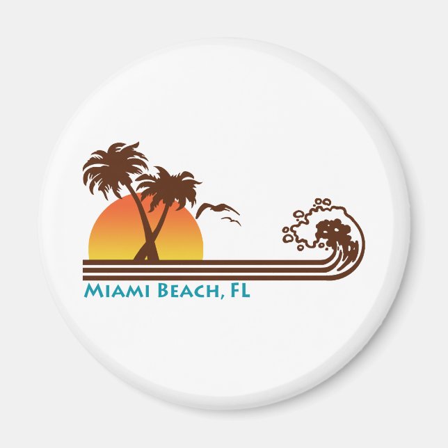 Imán Miami Beach (Frente)