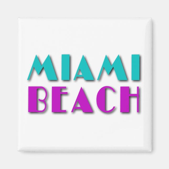 Imán Miami Beach (Frente)