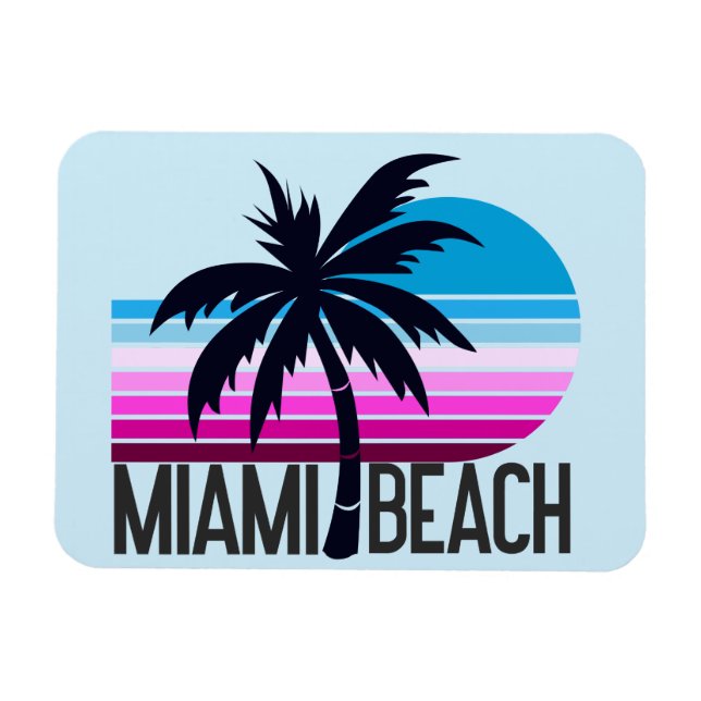 Imán Miami Beach (Horizontal)