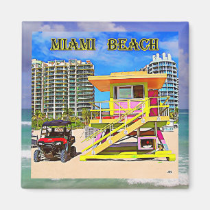 Imán Miami Beach Magnet 10B