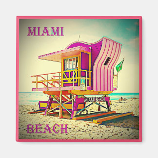Imán Miami Beach Magnet 12A