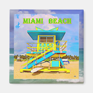 Imán Miami Beach Magnet 2B