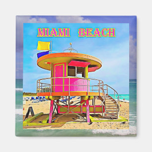 Imán Miami Beach Magnet 4B