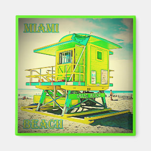 Imán Miami Beach Magnet 6A