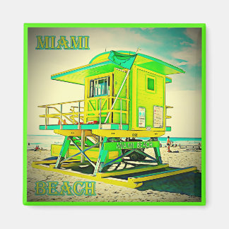 Imán Miami Beach Magnet 6A