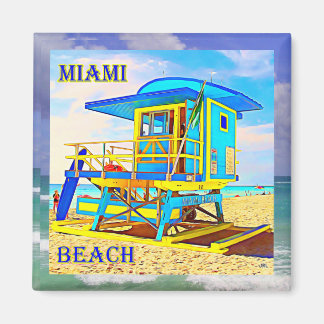 Imán Miami Beach Magnet 7B