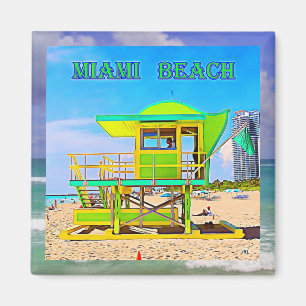 Imán Miami Beach Magnet 8B