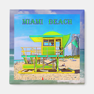 Imán Miami Beach Magnet 8B